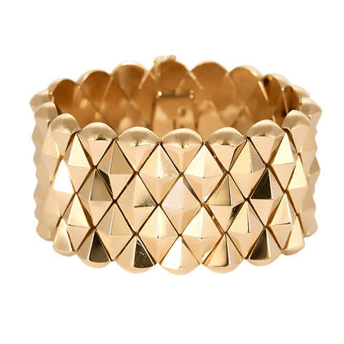 Bracelet Bracelet ruban en or jaune 58 Facettes DV31355-2