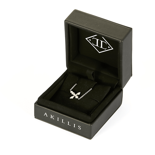 Bracelet Akillis - Bracelet en or blanc et diamants : 0,18 carat 58 Facettes DV0054-2