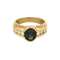 Bague 54 Bague jonc en or jaune, saphir : 1,70 carat et diamants : 0,35 carat 58 Facettes DV23308-13