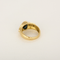 Bague 54 Bague jonc en or jaune, saphir : 1,70 carat et diamants : 0,35 carat 58 Facettes DV23308-13