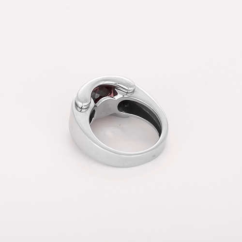 Bague 53 Mauboussin - Alessandra - Élégante bague en or blanc et tourmaline rose : 2,60 carats 58 Facettes DV26158-42