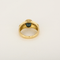 Bague 54 Bague jonc en or jaune, saphir : 1,70 carat et diamants : 0,35 carat 58 Facettes DV23308-13