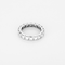 Bague 55 Alliance américaine en platine et diamants : 2.50 carats 58 Facettes DV26158-38
