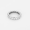 Bague 55 Alliance américaine en platine et diamants : 2.50 carats 58 Facettes DV26158-38