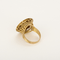 Bague 54 Bague en or jaune, pièce de 10 francs en or, Napoléon III 58 Facettes DV36505-1