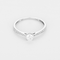 Bague 51 Bague Solitaire en or blanc, diamants : 0,35 carat 58 Facettes DV34828-11