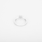 Bague 51 Bague Solitaire en or blanc, diamants : 0,35 carat 58 Facettes DV34828-11
