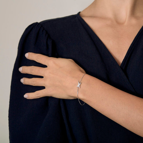 Bracelet MAUBOUSSIN - Valentin for You - Bracelet en or blanc et diamant 58 Facettes DV32284-3