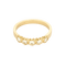 Bague 50 Demie Alliance en Or jaune et diamants 58 Facettes DV35410-8