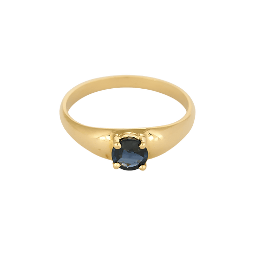 Bague 51 Bague en Or jaune 18k (750 millièmes) et Saphir 58 Facettes DV35410-9