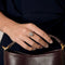 Bague 52 Bague rectangulaire en or gris et diamants 58 Facettes DV35410-11