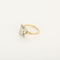 Bague 52 Bague rectangulaire en or gris et diamants 58 Facettes DV35410-11