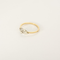 Bague 52 Fine bague en or jaune, or blanc et diamants : 0,09 carat 58 Facettes DV35410-14