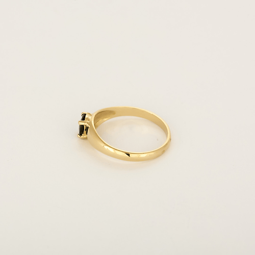 Bague 51 Bague en Or jaune 18k (750 millièmes) et Saphir 58 Facettes DV35410-9