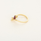 Bague 50 Bague Toi & Moi en or jaune, rubis et diamants 58 Facettes DV35410-6