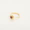 Bague 50 Bague Fleur en or jaune, rubis et diamants 58 Facettes DV35410-10