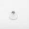 Bague 49.5 Bague de style marguerite en or blanc, saphir : 0,60 carat et diamants : 0,30 carat 58 Facettes DV35410-2