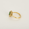 Bague en Or jaune 18k (750 millièmes) et Emeraude 58 Facettes DV36642-2