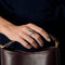 Bague en or blanc, aigue-marine : 3,30 carats et diamants : 0,18 carat 58 Facettes DV36260-1