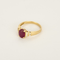 DIDIER GUERIN - Bague en or jaune, rubis et diamants 58 Facettes DV0050-5