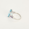 Mauboussin - Couleur d'Amour - Bague en or blanc et topaze bleue, améthyste et diamants 58 Facettes DV36255-1