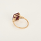 Bague en or rose, racine de rubis : 4,90 carats et diamants : 0,12 carat 58 Facettes DV36260-8