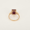 Bague en or rose, racine de rubis : 4,90 carats et diamants : 0,12 carat 58 Facettes DV36260-8