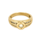Bague en or jaune et diamants : 0,36 carat 58 Facettes DV35645-2