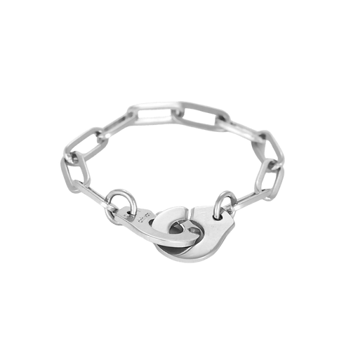 DINH VAN - Menottes R7 - Bague souple en or blanc 58 Facettes DV36241-2