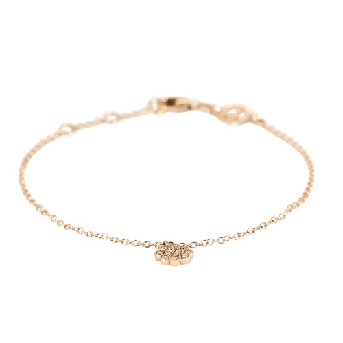 Vanessa Tugendhaft - Bracelet en or rose et diamants : 0,12 carat 58 Facettes DV36645-6