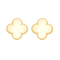 Van cleef & Arpels - Magic Alhambra - Boucles d'oreilles en or jaune et nacre 58 Facettes DV4391-8