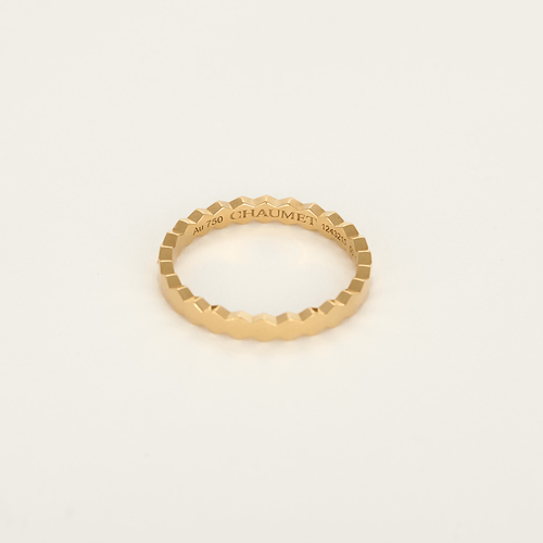 CHAUMET - Bee my love - Alliance en Or rose 18k (750 millièmes) 58 Facettes DV36618-2