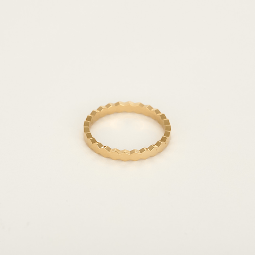 CHAUMET - Bee my love - Alliance en Or rose 18k (750 millièmes) 58 Facettes DV36618-2