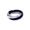 Bague 52 Cartier Trinity - Bague en or blanc, platine, céramique noire et diamants 58 Facettes 35250