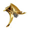 Broche Fontana - Broche en or jaune 750/000 et platine 950/000 avec diamants 58 Facettes 30245