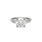 Bague 49 Bague en platine 950 sertie d’un diamant 2,02 ct HRD 58 Facettes 30455