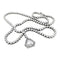 Collier Collier cravate rivière en or blanc 750 serti de diamants 58 Facettes 25379
