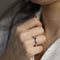 Bague 52 Mauboussin - Alliance en or gris 18 carats et diamants 0,50 ct, taille 52 58 Facettes FB10411