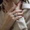Bague 52 Piaget Possession - Alliance en or gris 18 carats et diamants, taille 52 58 Facettes FB10794
