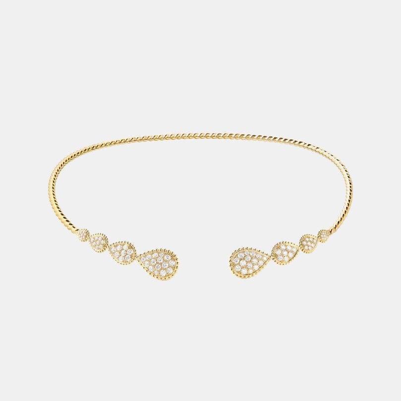 Collier Serpent Bohème Or jaune Diamant 2.19ct