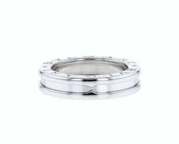 Bague 51 Bulgari B.zero1 - Bague 1 bande en or blanc 18 carats 58 Facettes 8006