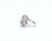 Bague Bague en or blanc 18 kt avec perle australienne et diamants 58 Facettes 5669
