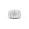 Bague Bague bandeau en or blanc 18 ct avec diamants 2,80 ct 58 Facettes 17315