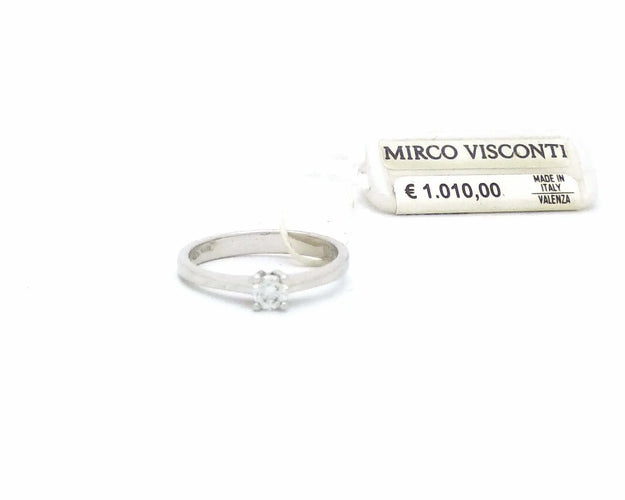 Bague Bague solitaire Mirco Visconti 58 Facettes 5738