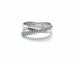 Bague Bague en or blanc avec diamants 58 Facettes 6146