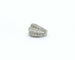Bague 52 Bague en or blanc 18 ct pavée de diamants 2,30 ct 58 Facettes 6365