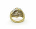 Bague Bague en or jaune et blanc 18 ct avec diamants 3,00 ct 58 Facettes 7246