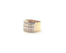 Bague Bague en or jaune sertie de diamants 58 Facettes 5394