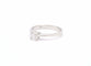 Bague Bague solitaire - Diamant 0,46 ct en or blanc 18 ct 58 Facettes 8067