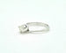Bague Bague solitaire - Diamant 0,37 ct en or blanc 18 kt 58 Facettes 8171